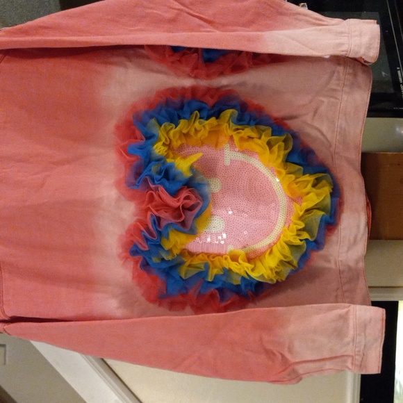 KAWAII PINK DENIM JACKET, Rainbow, Medium/large - Picture 10 of 16